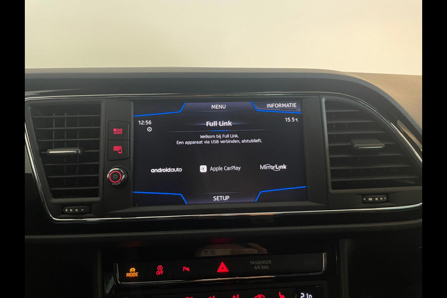 Seat Leon 2.0 TSI FR 190PK DSG AUTOMAAT AIRCO NAVI CRUISE CAM VIRT COCKPIT STOELVERW 19 INCH VELG PDC LED NIEUWSTAAT
