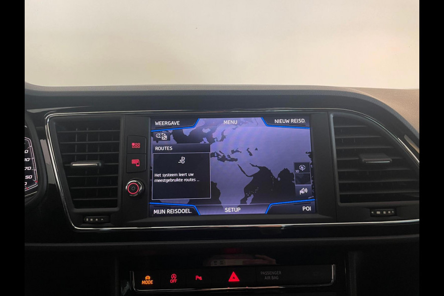 Seat Leon 2.0 TSI FR 190PK DSG AUTOMAAT AIRCO NAVI CRUISE CAM VIRT COCKPIT STOELVERW 19 INCH VELG PDC LED NIEUWSTAAT