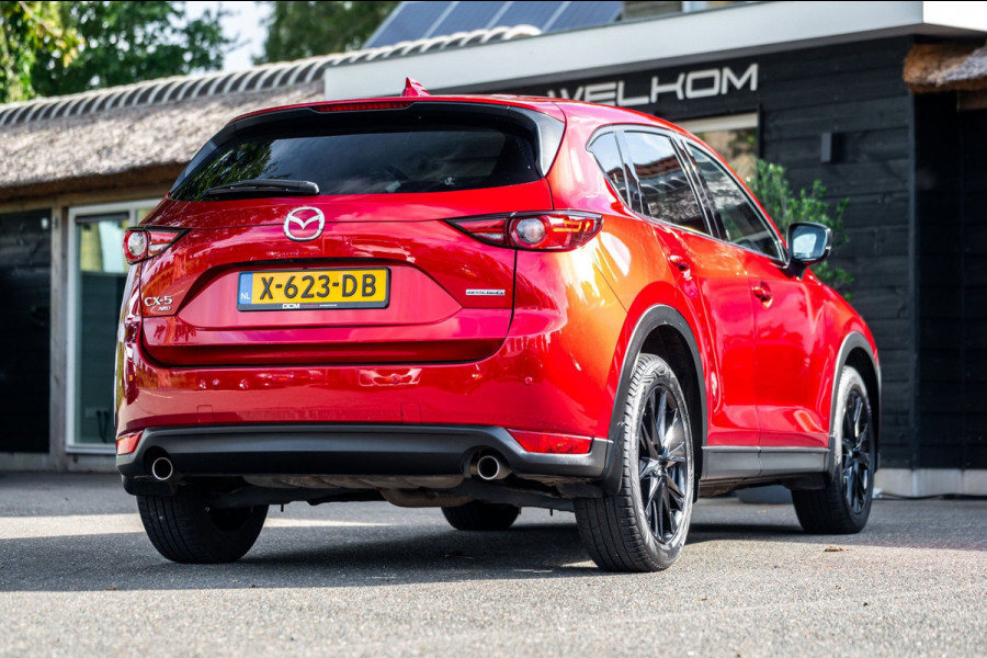Mazda CX-5 2.5 4WD SkyActiv-G 194 Signature Automaat I Bose I 360 Camera I Leder Alcantara I Head Up I Adaptive Cruise