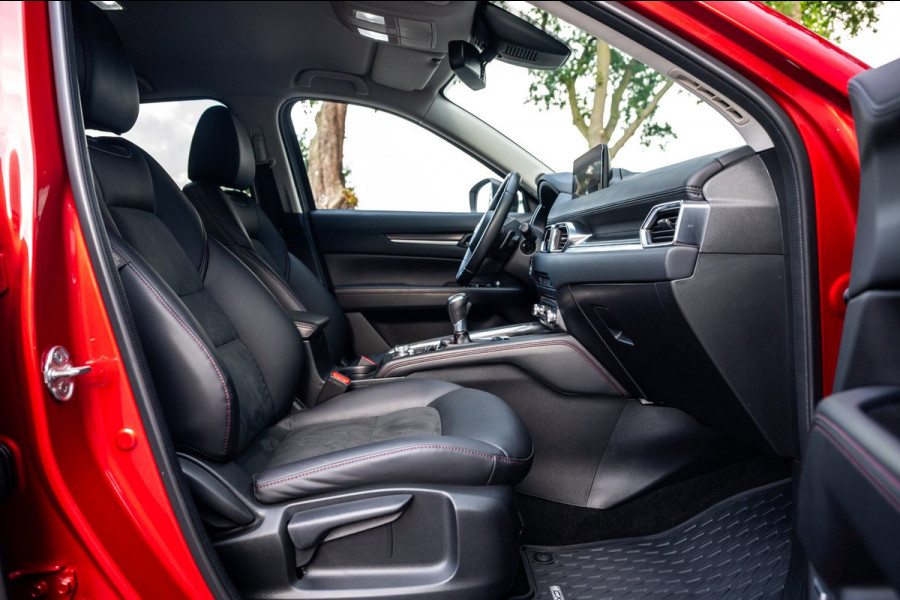 Mazda CX-5 2.5 4WD SkyActiv-G 194 Signature Automaat I Bose I 360 Camera I Leder Alcantara I Head Up I Adaptive Cruise