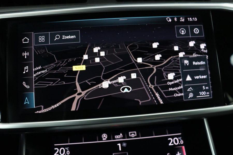 Audi A6 45 TFSI S edition | 360 camera | Sportstoelen | Side Assist | Carplay | Half leder | Virtual Cockpit | Navigatie | Memory | Full LED | S Line