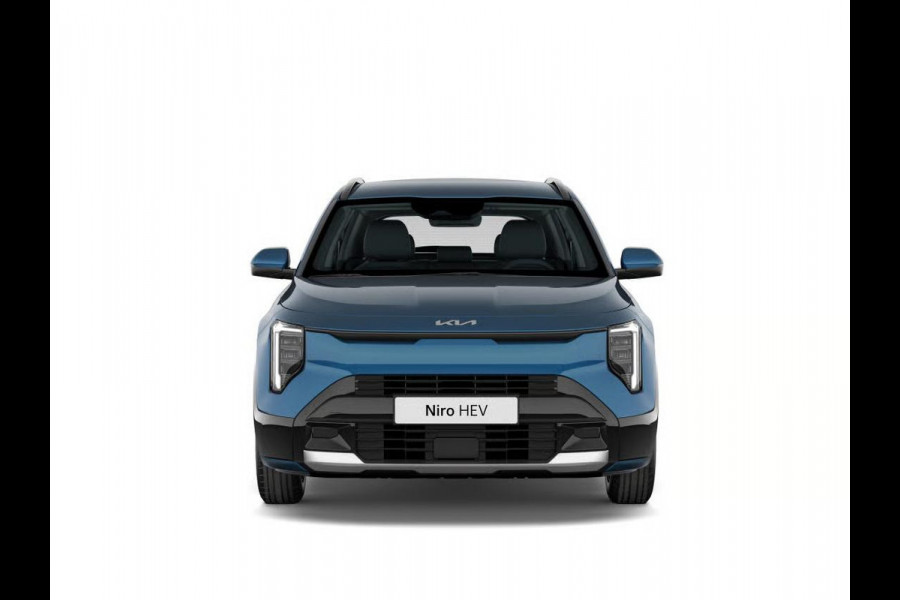 Kia Niro 1.6 GDi Hybrid DynamicPlusLine | Actieprijs* | Navi. | Clima. | Adapt. Cruise. | Parkeersensoren | Achteruitrijcamera | Bekleding In Lederlook | Dodehoekassistentie | Schuif-/Kanteldak | Stoel&Stuur Verwarming