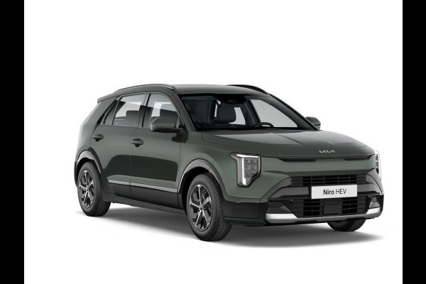 Kia Niro 1.6 GDi Hybrid DynamicPlusLine | Actieprijs* | Navi. | Clima. | Adapt. Cruise. | Parkeersensoren | Achteruitrijcamera | Bekleding In Lederlook | Dodehoekassistentie | Schuif-/Kanteldak | Stoel&Stuur Verwarming