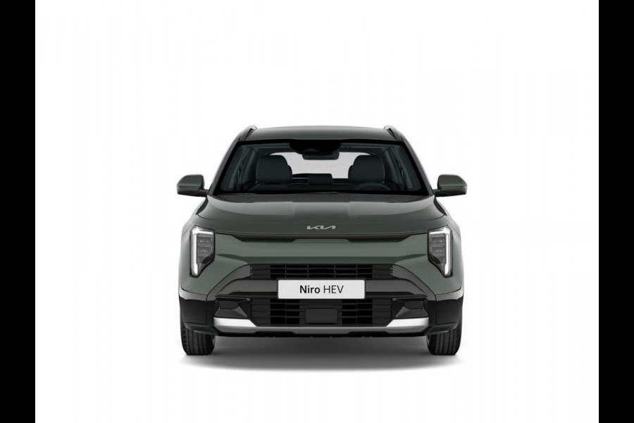 Kia Niro 1.6 GDi Hybrid DynamicPlusLine | Actieprijs* | Navi. | Clima. | Adapt. Cruise. | Parkeersensoren | Achteruitrijcamera | Bekleding In Lederlook | Dodehoekassistentie | Schuif-/Kanteldak | Stoel&Stuur Verwarming