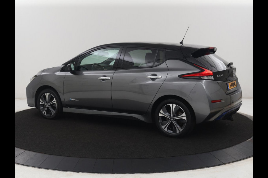 Nissan LEAF e+ Tekna 62 kWh | SOH 89.4% | Leder | Stuur/stoel verwarming | 360 camera | Adaptive cruise | Carplay | BOSE sound | Climate control | Dodehoek detectie | Full LED | Trekhaak |