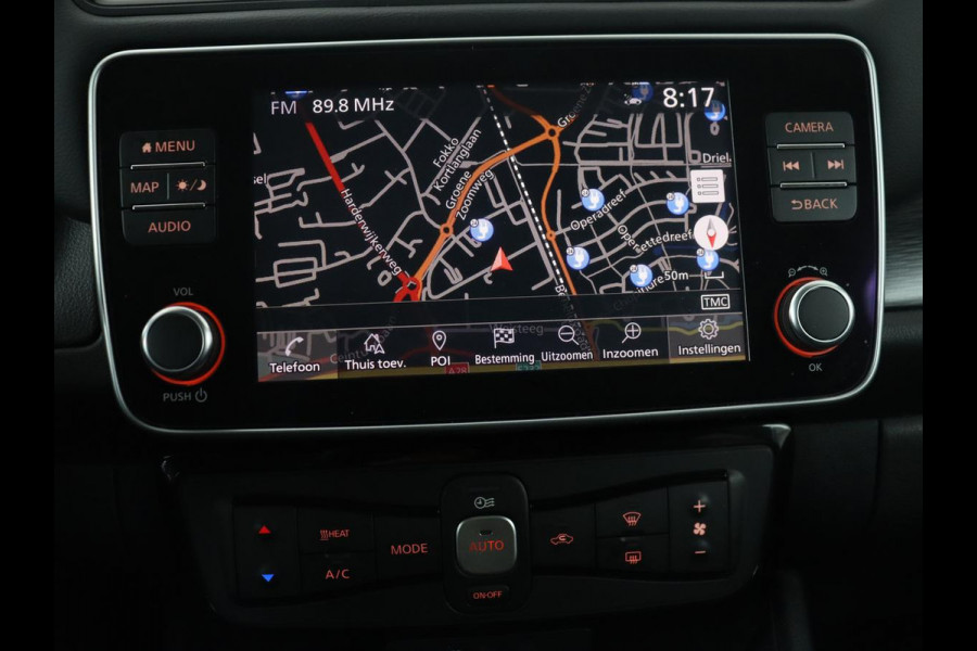 Nissan LEAF e+ Tekna 62 kWh | SOH 89.4% | Leder | Stuur/stoel verwarming | 360 camera | Adaptive cruise | Carplay | BOSE sound | Climate control | Dodehoek detectie | Full LED | Trekhaak |