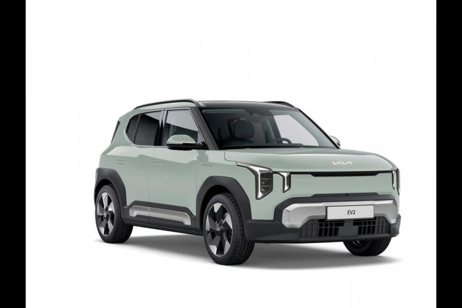Kia EV2 Plus Advanced 61 kWh | 5p. | Actieprijs* | Navi. | Clima. | Adapt. Cruise | Stoel&Stuur Verwarming | 15L Frunk | Harman Kardon | Glazen Kanteldak