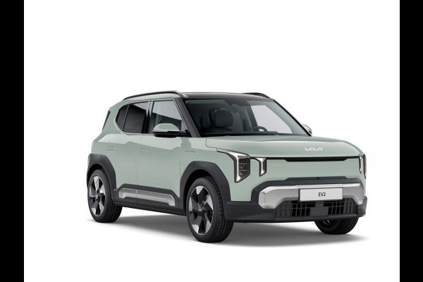 Kia EV2 Plus Advanced 61 kWh | 5p. | Actieprijs* | Navi. | Clima. | Adapt. Cruise | Stoel&Stuur Verwarming | 15L Frunk | Harman Kardon | Glazen Kanteldak