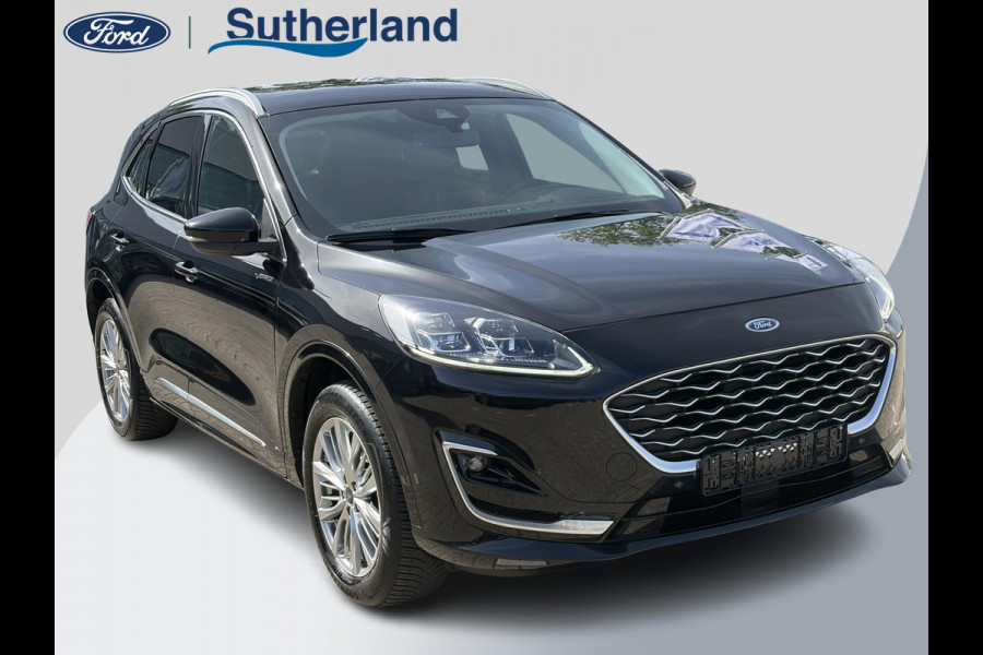 Ford Kuga 2.5 PHEV Vignale | Elektrisch wegklapbare trekhaak | Volledig lederen Interieur | Winter Pack.