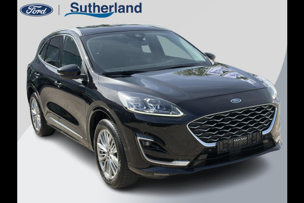 Ford Kuga 2.5 PHEV Vignale | Elektrisch wegklapbare trekhaak | Volledig lederen Interieur | Winter Pack.