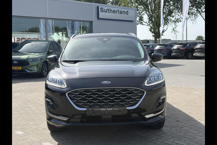 Ford Kuga 2.5 PHEV Vignale | Elektrisch wegklapbare trekhaak | Volledig lederen Interieur | Winter Pack.