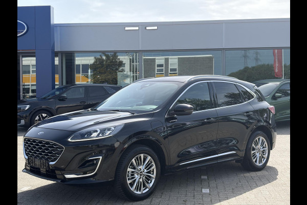 Ford Kuga 2.5 PHEV Vignale | Elektrisch wegklapbare trekhaak | Volledig lederen Interieur | Winter Pack.
