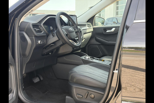 Ford Kuga 2.5 PHEV Vignale | Elektrisch wegklapbare trekhaak | Volledig lederen Interieur | Winter Pack.