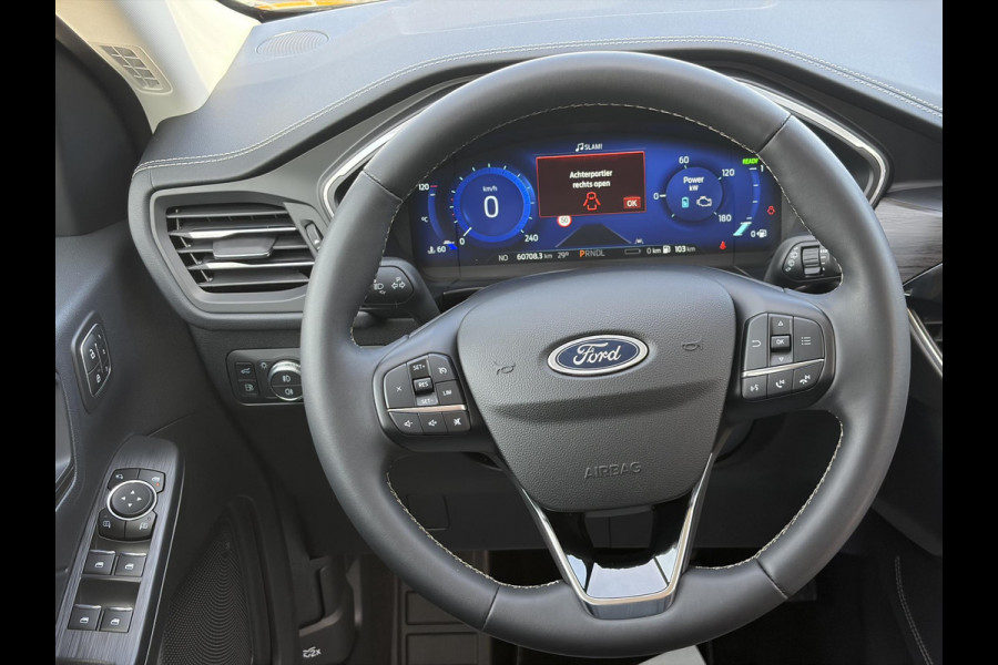 Ford Kuga 2.5 PHEV Vignale | Elektrisch wegklapbare trekhaak | Volledig lederen Interieur | Winter Pack.