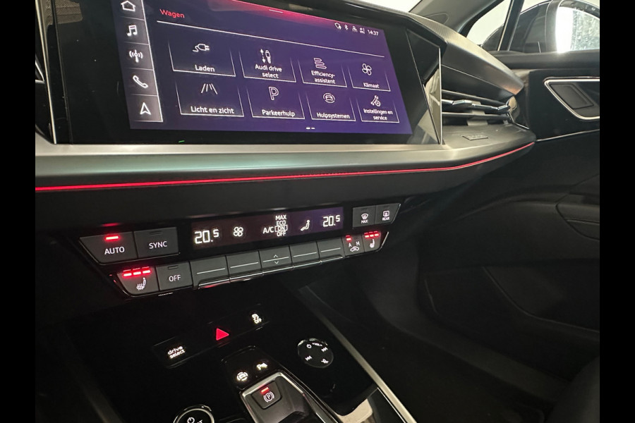 Audi Q4 e-tron 40 Launch edition Advanced Plus 77 kWh SOH 87%|STOELVERW|PANORAMADAK