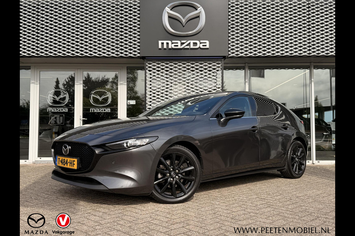 Mazda 3 2.0 e-SkyActiv-G M Hybrid 150 Homura | CARPLAY | HEAD UP DISPLAY | STOELVERWARMING |