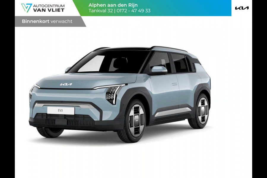 Kia EV3 Plus 58.3 kWh | Actieprijs* | Navi. | Clima. | Adapt. Cruise. | Parkeersensoren | Dodehoekassistentie | Stoel&Stuur Verwarming