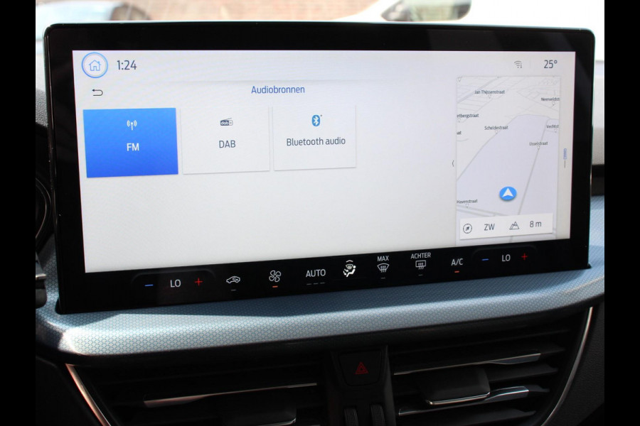 Ford FOCUS Wagon 1.0 EcoBoost 155pk Automaat Hybrid Active X Navigatie Climate Control Camera Parkeer sensoren B&O Dab Led Lichtmetalen velgen Dab Led