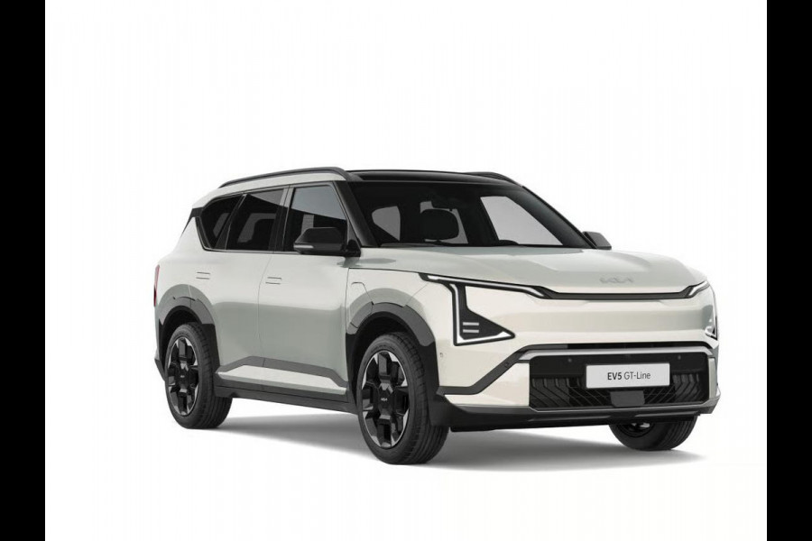 Kia EV5 GT-Line Business Edition 81.4 kWh | Actieprijs* | Uit Voorraad Beschikbaar | Clima. | Adapt. Cruise. | Dodehoekassistentie | Panodak | GT-Line Vegan Lederen Bekleding