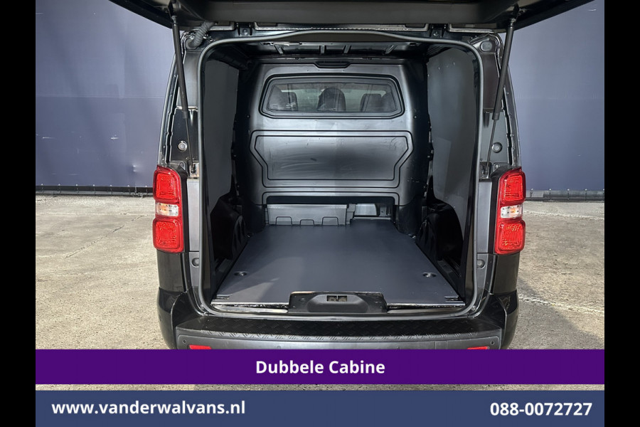 Peugeot Expert 2.0 BlueHDI 177pk Automaat L3H1 Dubbele Cabine Sport Euro6 Airco | 5-Zits | Camera | Navigatie | Apple Carplay | Xenon | 2x Zijd Cruisecontrol, Android Auto, LM Velgen, Dakrails, Sidebars, Spoiler, Elektrische Stoelbediening, Bumperkit, leder, Parkeersensoren, Achterklep
