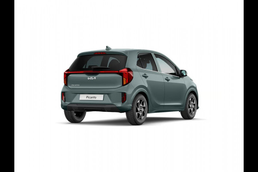 Kia Picanto 1.0 GDi GT-Line | Actieprijs* | Navi. | Clima. | Cruise. | Stoel&Stuur Verwarming | Dodehoekassistentie | Zwarte GT-Line Bekleding In Lederlook | Schuif-/Kantel Zonnedak