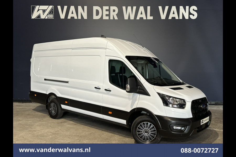Ford Transit 2.0 TDCI 131pk L4H3 Euro6 Airco | Camera | Cruisecontrol | Verwarmde voorruit Parkeersensoren, Bijrijdersbank