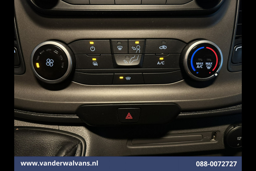 Ford Transit 2.0 TDCI 131pk L4H3 Euro6 Airco | Camera | Cruisecontrol | Verwarmde voorruit Parkeersensoren, Bijrijdersbank