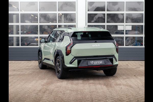 Kia EV3 GT-Line Business Edition 81.4 kWh | Actieprijs* | Navi. | Clima. | Adapt. Cruise. | Parkeersensoren | Dodehoekassistentie | Stoel&Stuur Verwarming | GT-Line Vegan Lederen Stoelbekleding