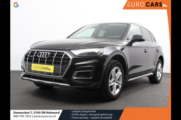 Audi Q5 50 TFSI e quattro S edition Climate control Adaptieve cruise control Led Apple Carplay/ Android Auto Parkeersensoren Verwarmde voorstoelen Keyless Lane assist Lichtmetalen velgen