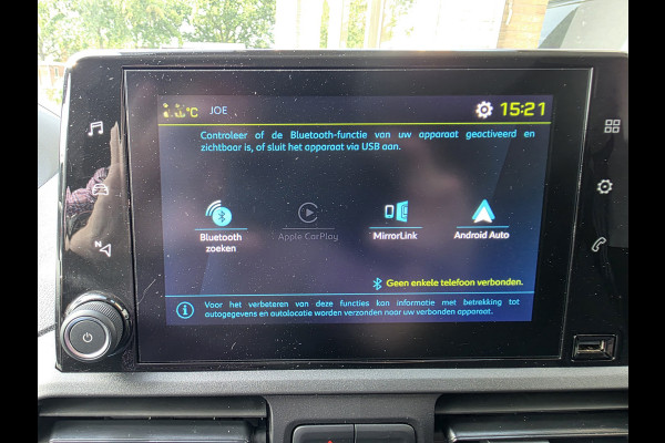 Peugeot e-Partner 50 kWh Airco Cruisecontrol Sportvelgen