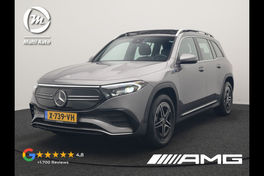 Mercedes-Benz EQB 350 4MATIC AMG Line 70 kWh 293pk Dealer O.H | Panodak | Camera | Alcantara Sportstoelen Verwarmd | Cruise Control | Apple Carplay | Virtual | Navigatie | DAB | 18"L.M |