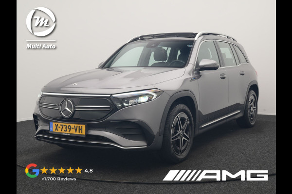 Mercedes-Benz EQB 350 4MATIC AMG Line 70 kWh 293pk Dealer O.H | Panodak | Camera | Alcantara Sportstoelen Verwarmd | Cruise Control | Apple Carplay | Virtual | Navigatie | DAB | 18"L.M |