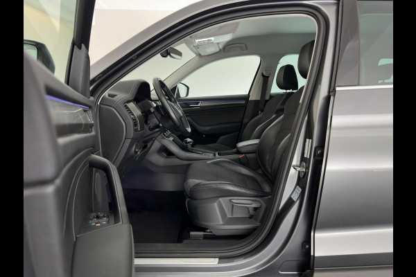 Škoda Kodiaq 1.5 TSI Business Edition [7-Pers.] (INCL-BTW) Aut. *LEATHER-FABRIC | FULL-LED | DIGI-COCKPIT | ADAPTIVE-CRUISE | HEATED-SPORTSEATS | CAMERA | KEYLESS | NAVI-FULLMAP | AMBIENTLIGHT | DAB+ | SHIFTPADDLES | ECC | PDC | 19''ALU*