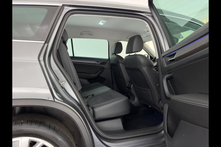 Škoda Kodiaq 1.5 TSI Business Edition [7-Pers.] (INCL-BTW) Aut. *LEATHER-FABRIC | FULL-LED | DIGI-COCKPIT | ADAPTIVE-CRUISE | HEATED-SPORTSEATS | CAMERA | KEYLESS | NAVI-FULLMAP | AMBIENTLIGHT | DAB+ | SHIFTPADDLES | ECC | PDC | 19''ALU*