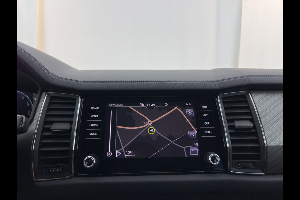 Škoda Kodiaq 1.5 TSI Business Edition [7-Pers.] (INCL-BTW) Aut. *LEATHER-FABRIC | FULL-LED | DIGI-COCKPIT | ADAPTIVE-CRUISE | HEATED-SPORTSEATS | CAMERA | KEYLESS | NAVI-FULLMAP | AMBIENTLIGHT | DAB+ | SHIFTPADDLES | ECC | PDC | 19''ALU*