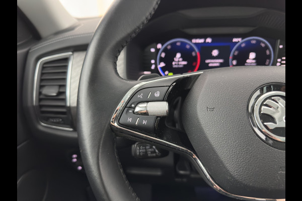 Škoda Kodiaq 1.5 TSI Business Edition [7-Pers.] (INCL-BTW) Aut. *LEATHER-FABRIC | FULL-LED | DIGI-COCKPIT | ADAPTIVE-CRUISE | HEATED-SPORTSEATS | CAMERA | KEYLESS | NAVI-FULLMAP | AMBIENTLIGHT | DAB+ | SHIFTPADDLES | ECC | PDC | 19''ALU*