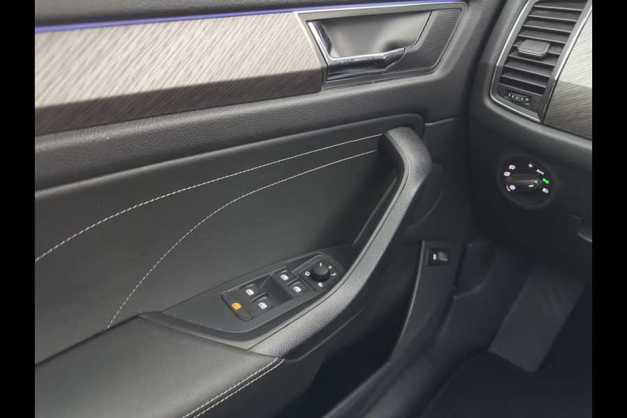 Škoda Kodiaq 1.5 TSI Business Edition [7-Pers.] (INCL-BTW) Aut. *LEATHER-FABRIC | FULL-LED | DIGI-COCKPIT | ADAPTIVE-CRUISE | HEATED-SPORTSEATS | CAMERA | KEYLESS | NAVI-FULLMAP | AMBIENTLIGHT | DAB+ | SHIFTPADDLES | ECC | PDC | 19''ALU*