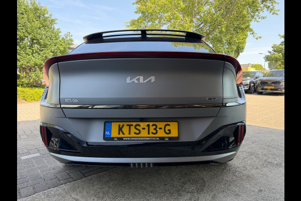 Kia Ev6 GT Performance 585 PK AWD 77.4 kWh Panoramadak Moonscape matte kleur 21" LMV HUD 360° Camera Meridian Leder/Alcantara  Adaptief Cruise