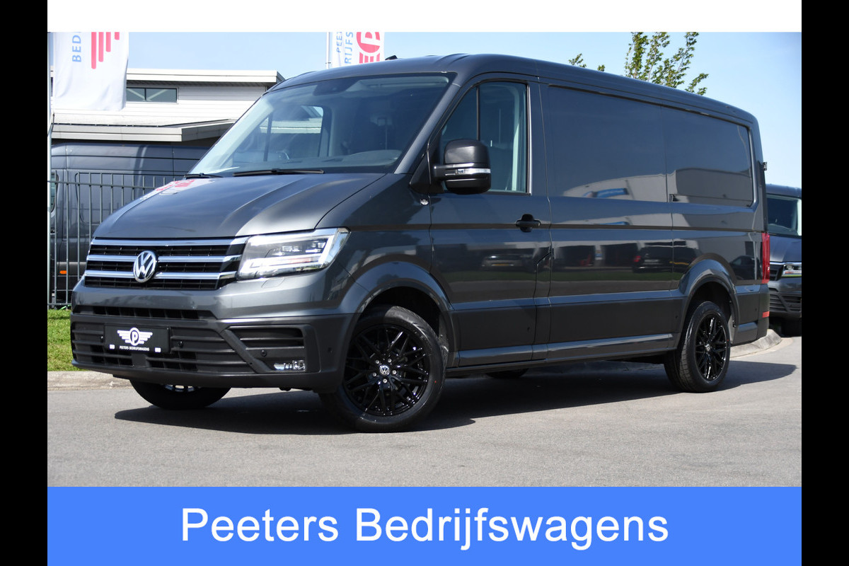 Volkswagen Crafter 35 2.0 TDI L3H2 Highline PB Edition Full Options! Adaptieve Cruise, Camera, Carplay, LED, Stuur verwarming, 177pk, Automaat, Multimedia, Stoelverwarming, Uniek!