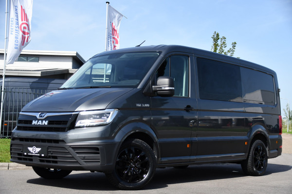 MAN TGE 3.180 35 2.0 L3H2 DC PB Edition Camera, Cruise, Carplay, LED, 177pk, Automaat, Sensoren, Multimedia, Uniek!