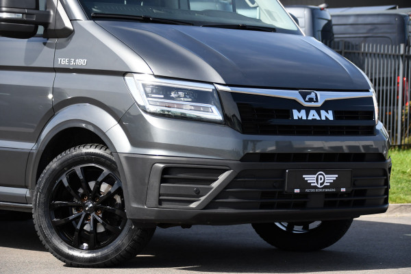 MAN TGE 3.180 35 2.0 L3H2 DC PB Edition Camera, Cruise, Carplay, LED, 177pk, Automaat, Sensoren, Multimedia, Uniek!