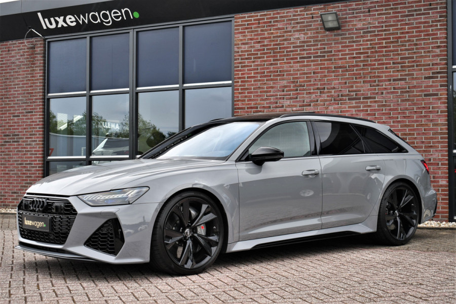 Audi RS6 Avant 4.0 TFSI quattro Nardo Ceramic Pano Trekh Sportuitl HUD ACC Dynamic+ 4WS