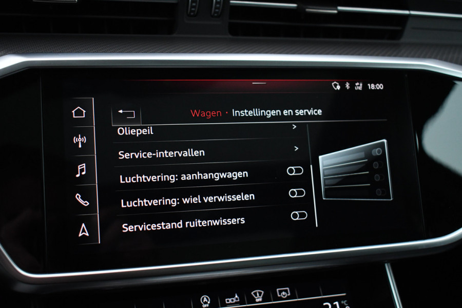 Audi RS6 Avant 4.0 TFSI quattro Nardo Ceramic Pano Trekh Sportuitl HUD ACC Dynamic+ 4WS