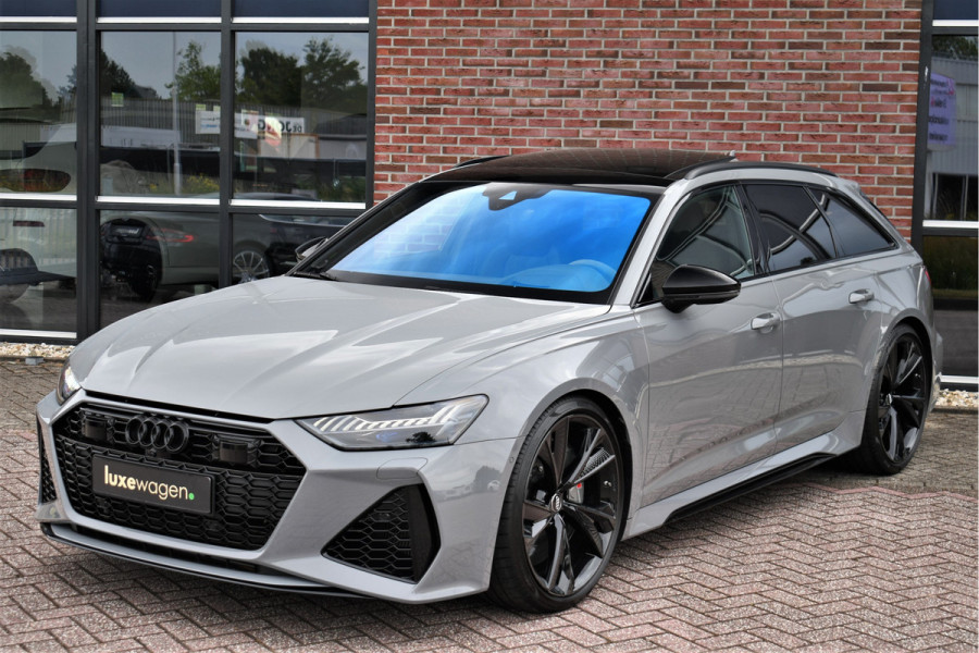 Audi RS6 Avant 4.0 TFSI quattro Nardo Ceramic Pano Trekh Sportuitl HUD ACC Dynamic+ 4WS