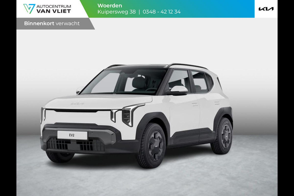 Kia EV2 Air 42.2 kWh | Actieprijs* | 5p. | Navi. | Clima. | Adapt. Cruise. | Dakrails | Stoel&Stuur Verwarming