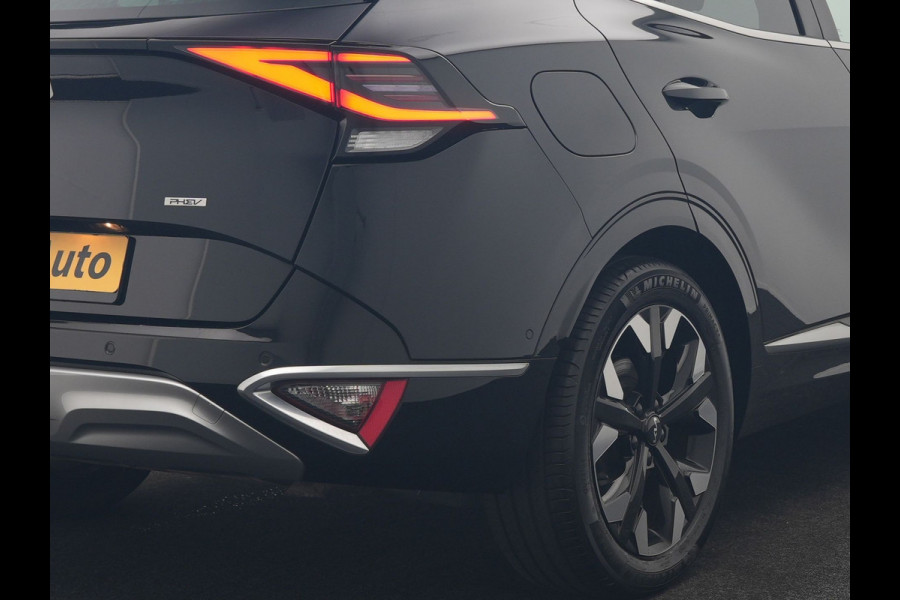 Kia Sportage 1.6 T-GDi PHEV AWD DynamicPlusLine 265pk Dealer O.H | Trekhaak Afn. | Panodak | Adaptive Cruise | 360 Camera | Harman / Kardon | Lederen Sportstoelen Memory & Ventilatie | Keyless | Apple Carplay | Blis | Stoelen & Stuur Verwarmd | Virtual | Navigatie | 19"L.M | Plug In Hybrid