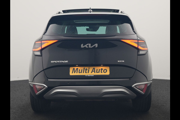 Kia Sportage 1.6 T-GDi PHEV AWD DynamicPlusLine 265pk Dealer O.H | Trekhaak Afn. | Panodak | Adaptive Cruise | 360 Camera | Harman / Kardon | Lederen Sportstoelen Memory & Ventilatie | Keyless | Apple Carplay | Blis | Stoelen & Stuur Verwarmd | Virtual | Navigatie | 19"L.M | Plug In Hybrid