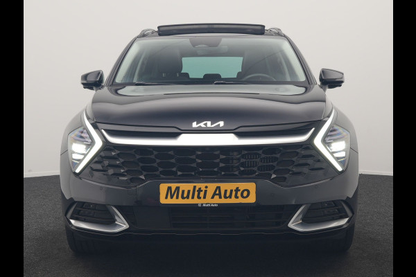 Kia Sportage 1.6 T-GDi PHEV AWD DynamicPlusLine 265pk Dealer O.H | Trekhaak Afn. | Panodak | Adaptive Cruise | 360 Camera | Harman / Kardon | Lederen Sportstoelen Memory & Ventilatie | Keyless | Apple Carplay | Blis | Stoelen & Stuur Verwarmd | Virtual | Navigatie | 19"L.M | Plug In Hybrid