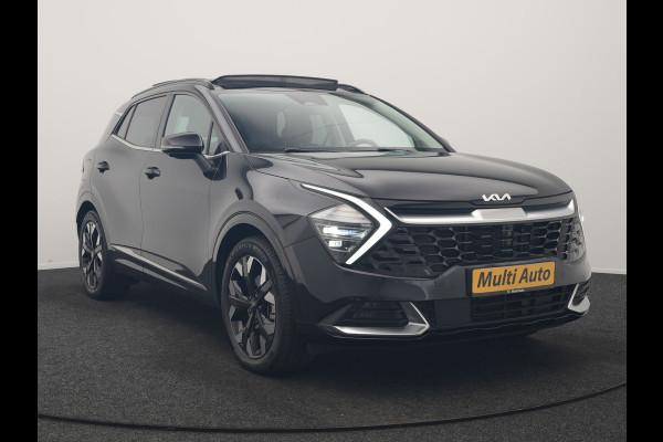 Kia Sportage 1.6 T-GDi PHEV AWD DynamicPlusLine 265pk Dealer O.H | Trekhaak Afn. | Panodak | Adaptive Cruise | 360 Camera | Harman / Kardon | Lederen Sportstoelen Memory & Ventilatie | Keyless | Apple Carplay | Blis | Stoelen & Stuur Verwarmd | Virtual | Navigatie | 19"L.M | Plug In Hybrid