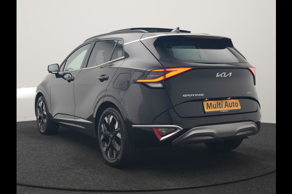 Kia Sportage 1.6 T-GDi PHEV AWD DynamicPlusLine 265pk Dealer O.H | Trekhaak Afn. | Panodak | Adaptive Cruise | 360 Camera | Harman / Kardon | Lederen Sportstoelen Memory & Ventilatie | Keyless | Apple Carplay | Blis | Stoelen & Stuur Verwarmd | Virtual | Navigatie | 19"L.M | Plug In Hybrid